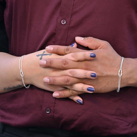 Love Knot Bracelets (couple) 925 sterling silver jewellery | viral
