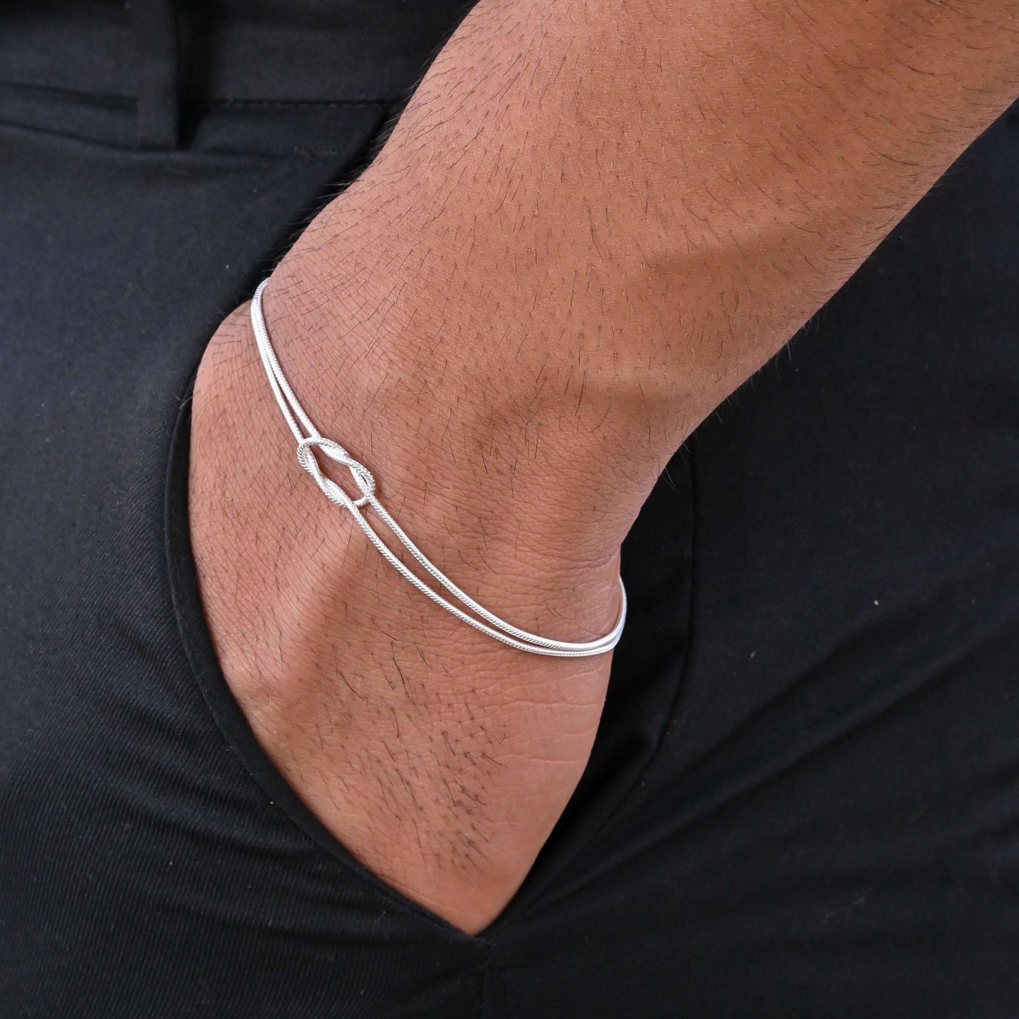 Knotty Bracelet | 925 sterling silver jewellery (viral)